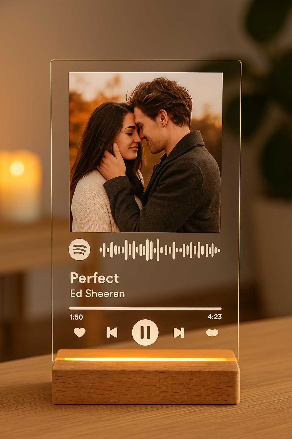 Custom Spotify Music Plaque