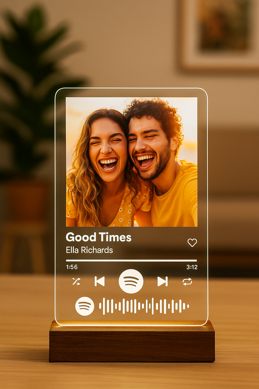 Custom Spotify Music Plaque