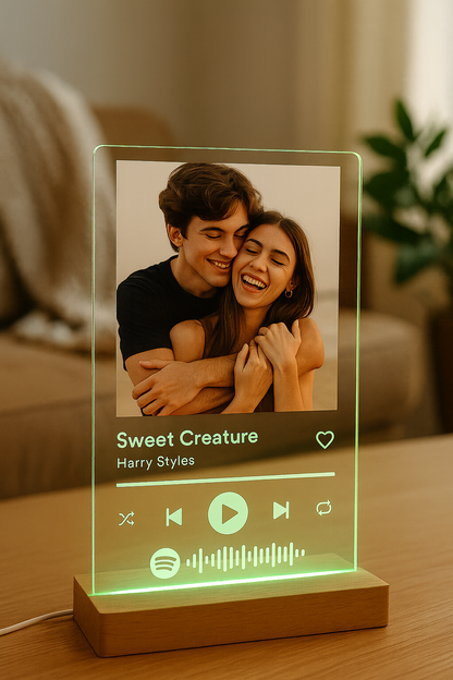 Custom Spotify Music Plaque