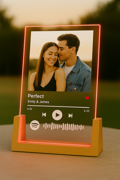 Custom Spotify Music Plaque